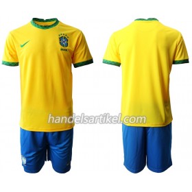 Brasilien Kinder Heim Trikotsatz 2020 Kurzarm (+ Kurze Hosen)